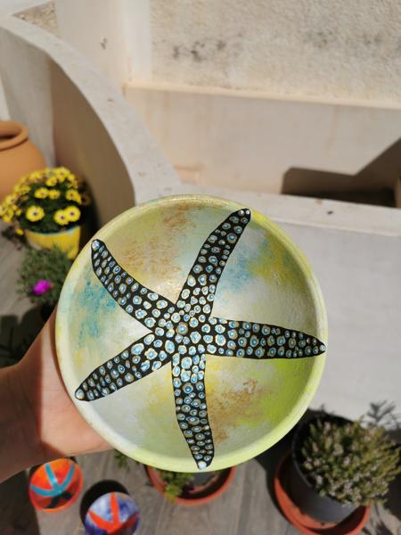 Cuencos con Estrella de Mar.